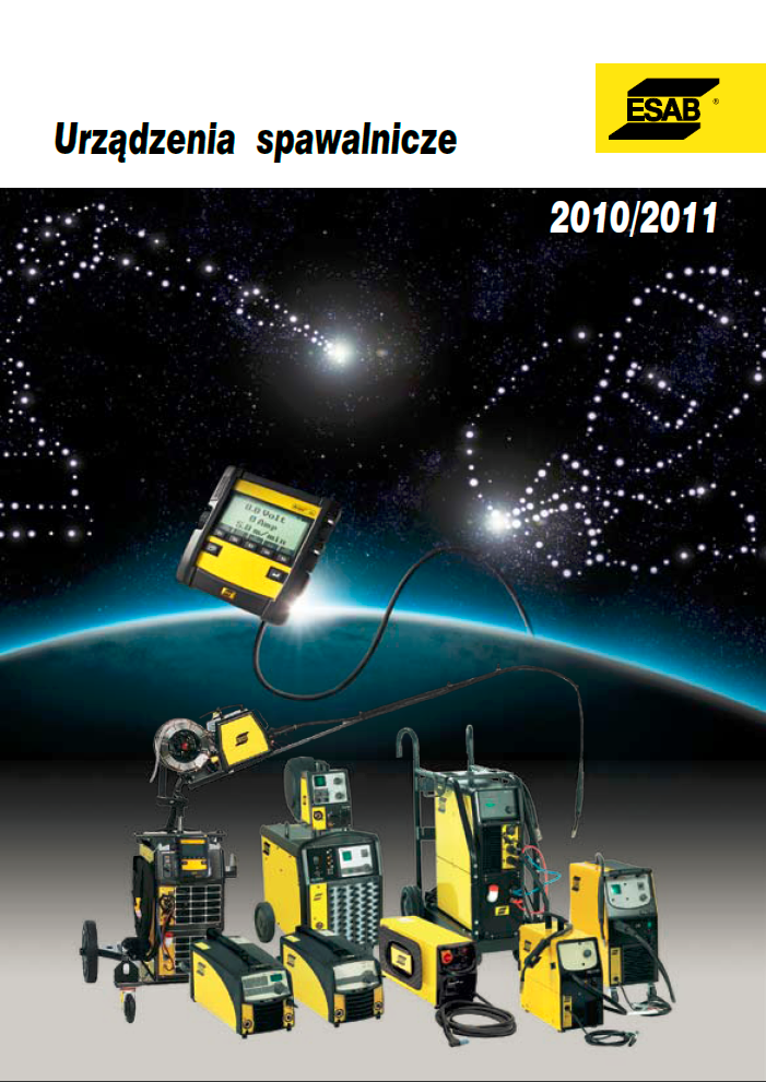 Katalog urządzeń spawalniczych firmy ESAB - 2010-2011