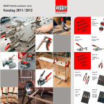Katalog narzędzi do zaciskania i cięcia Bessey 2011/2012