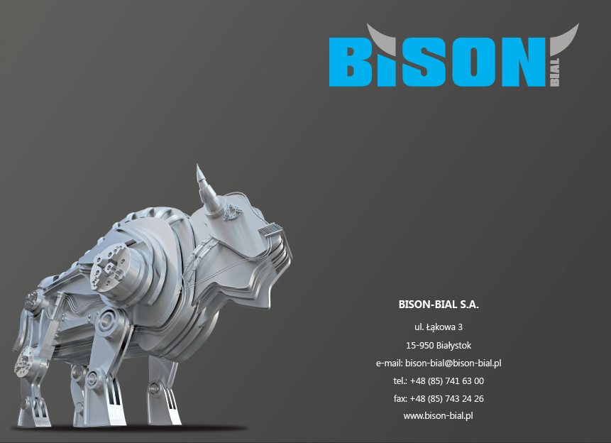 Katalog osprzętu maszynowego BISON-BIAL 2012