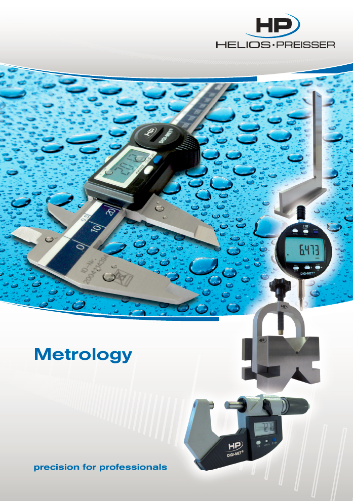 Katalog narzędzi pomiarowych marki Helios - Preisser 2012
