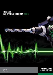 Katalog elektronarzędzi Hitachi 2009