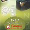 Katalog płytek typu Z do toczenia marki Carmex / Fanar 2010