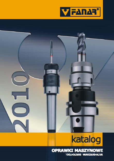 Katalog oprawek maszynowych Fanar 2010