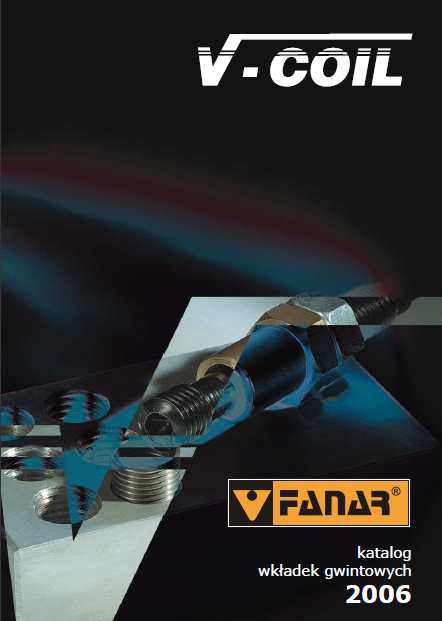 Katalog wkładek gwintowych V-COIL Fanar 2006