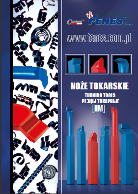 Katalog noży tokarskich Fenes 2012