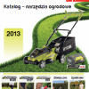Katalog narzędzi ogrodowych Ryobi 2013