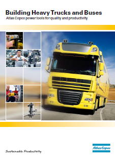Katalog narzędzi dla samochodów ciężarowych i autobusów - Atlas Copco 2010