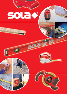 Katalog narzędzi pomiarowych Sola 2013/2014