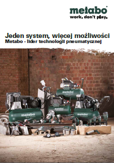 Katalog narzędzi pneumatycznych i kompresorów Metabo 2014